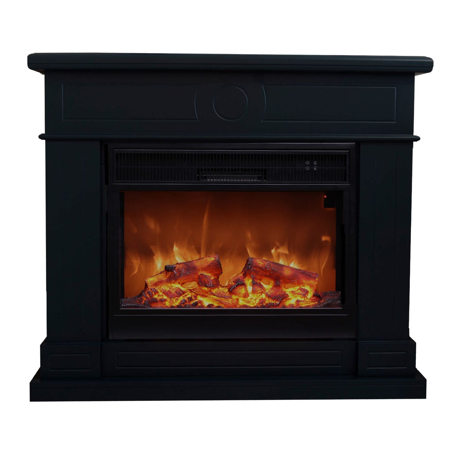 Caminetto Elettrico Nero Lipari XXL Eleganza e Comfort