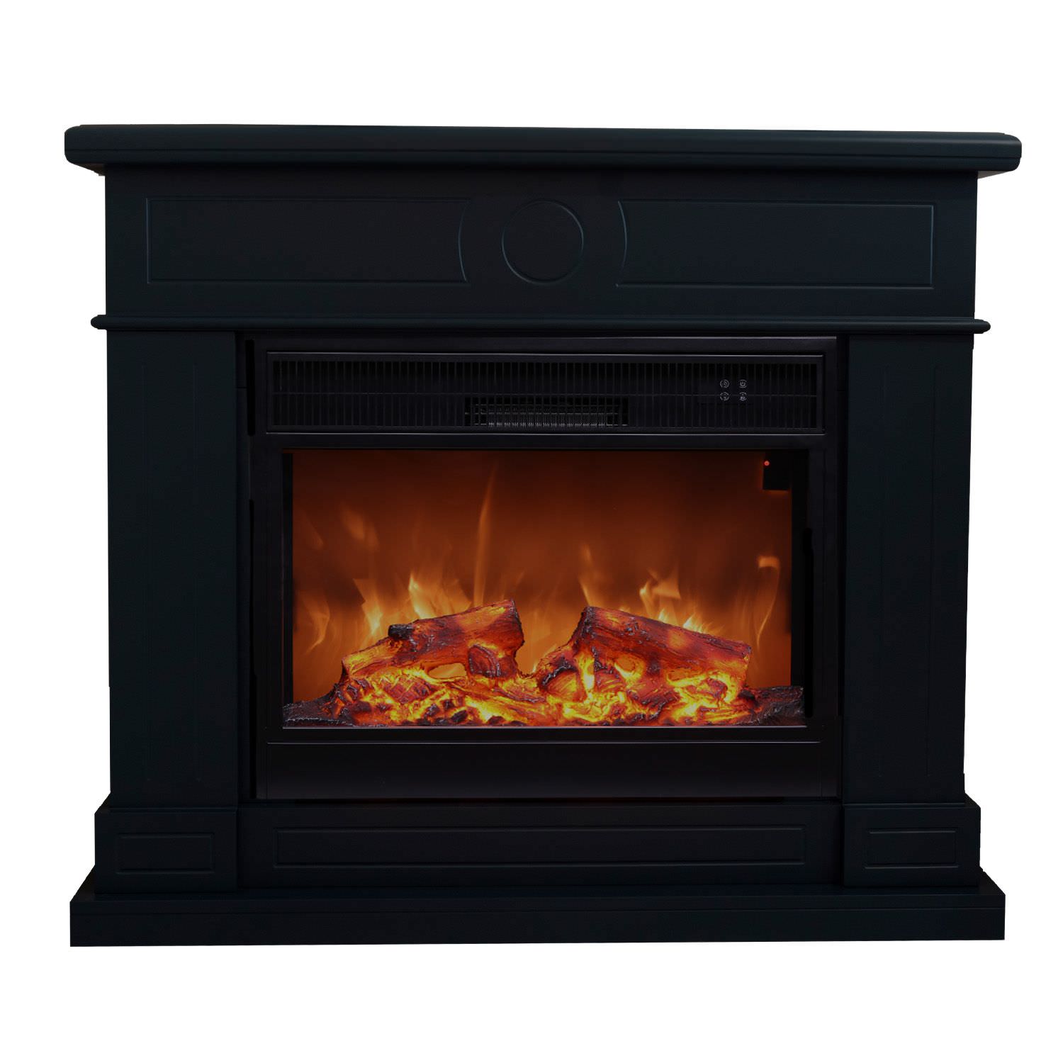 Caminetto Elettrico Nero Lipari XXL Eleganza e Comfort