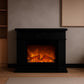Caminetto Elettrico Nero Lipari XXL Eleganza e Comfort