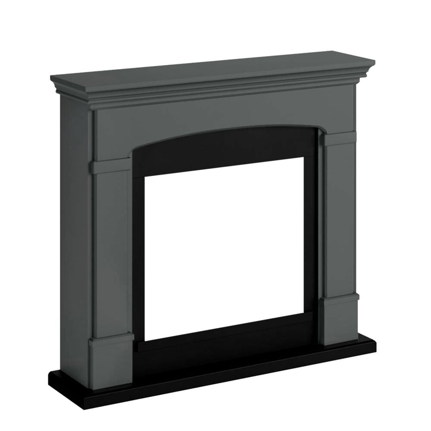 Caminetto Da Terra Grigio Scuro Sined Eleganza e Calore Per La Tua Casa