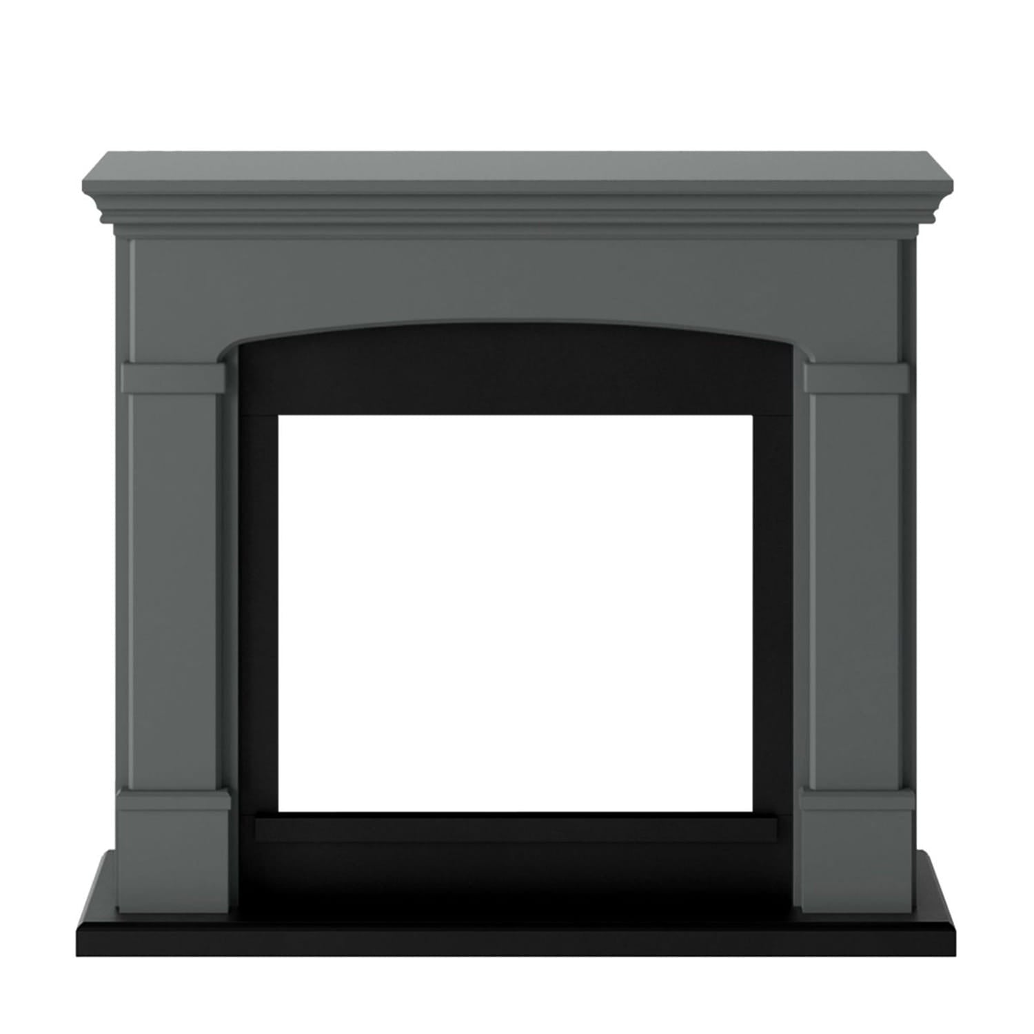 Caminetto Da Terra Grigio Scuro Sined Eleganza e Calore Per La Tua Casa