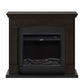 Caminetto Elettrico Wenge 1500w Con Effetto Fiamma Led