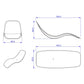 Chaise Longue Antares Bianca In Fibra Di Vetro Di Lusso