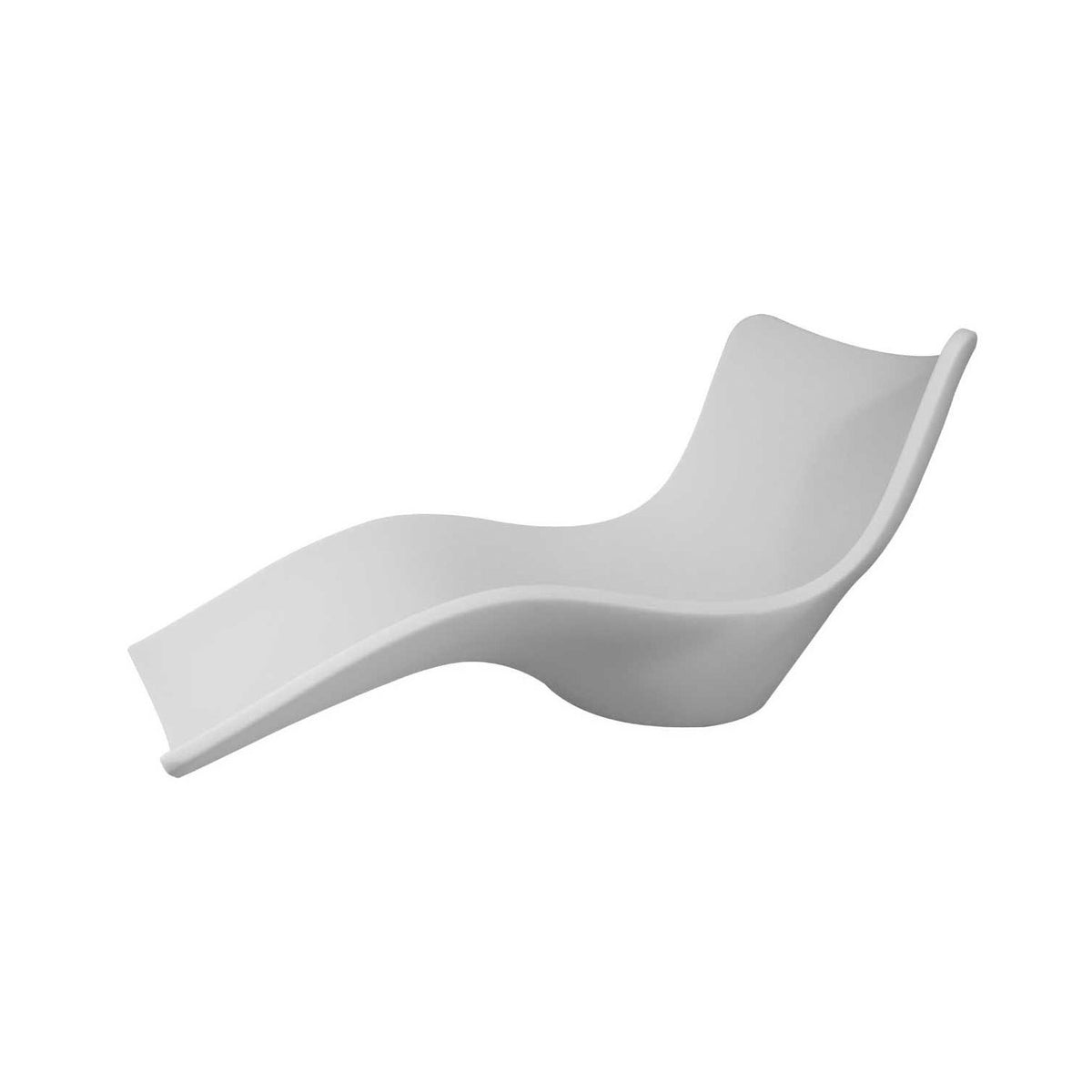 Lettino Prendisole Sined Cassiopea Bianco Design Moderno e Q