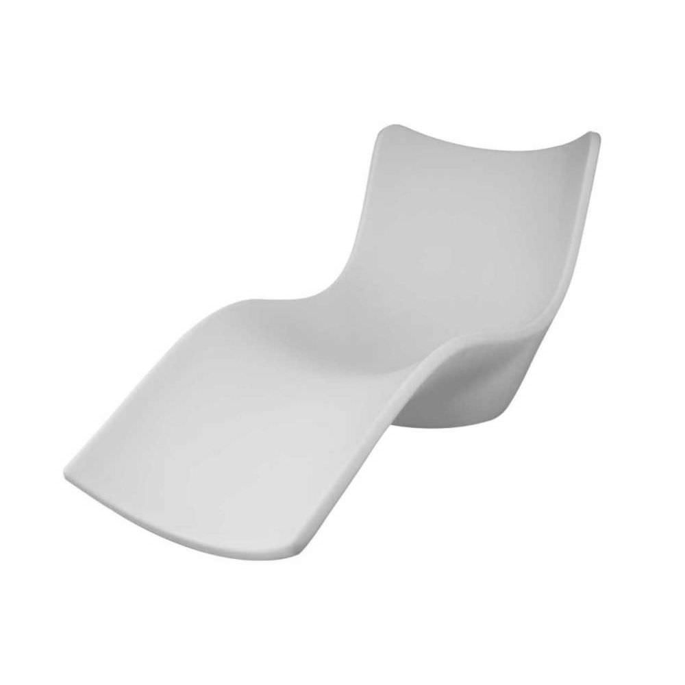Lettino Prendisole Sined Cassiopea Bianco Design Moderno e Q