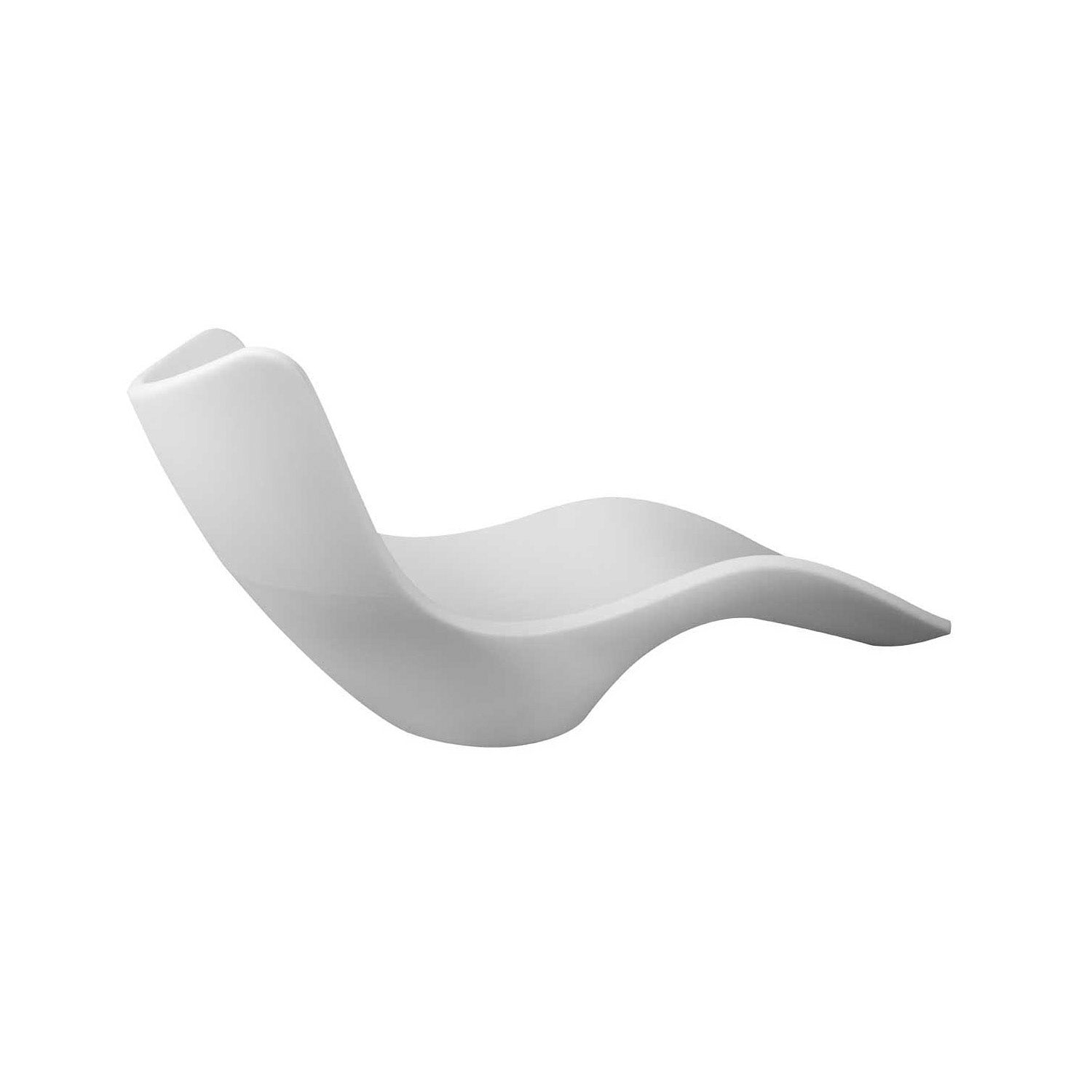 Lettino Prendisole Sined Cassiopea Bianco Design Moderno e Qualita Superiore