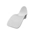 Chaise Longue Bianca In Vetroresina Sined Comfort e Design