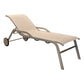 Chaise lounge arturo crema eleganza e comfort per il tuo spazio
