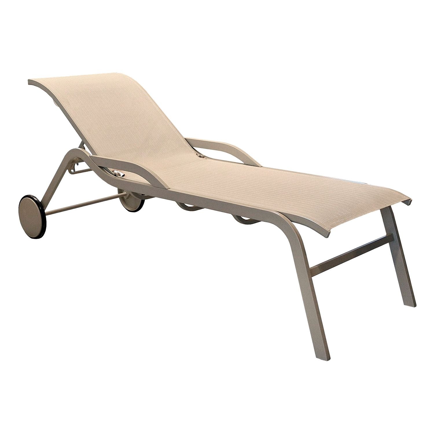 Chaise lounge alluminio