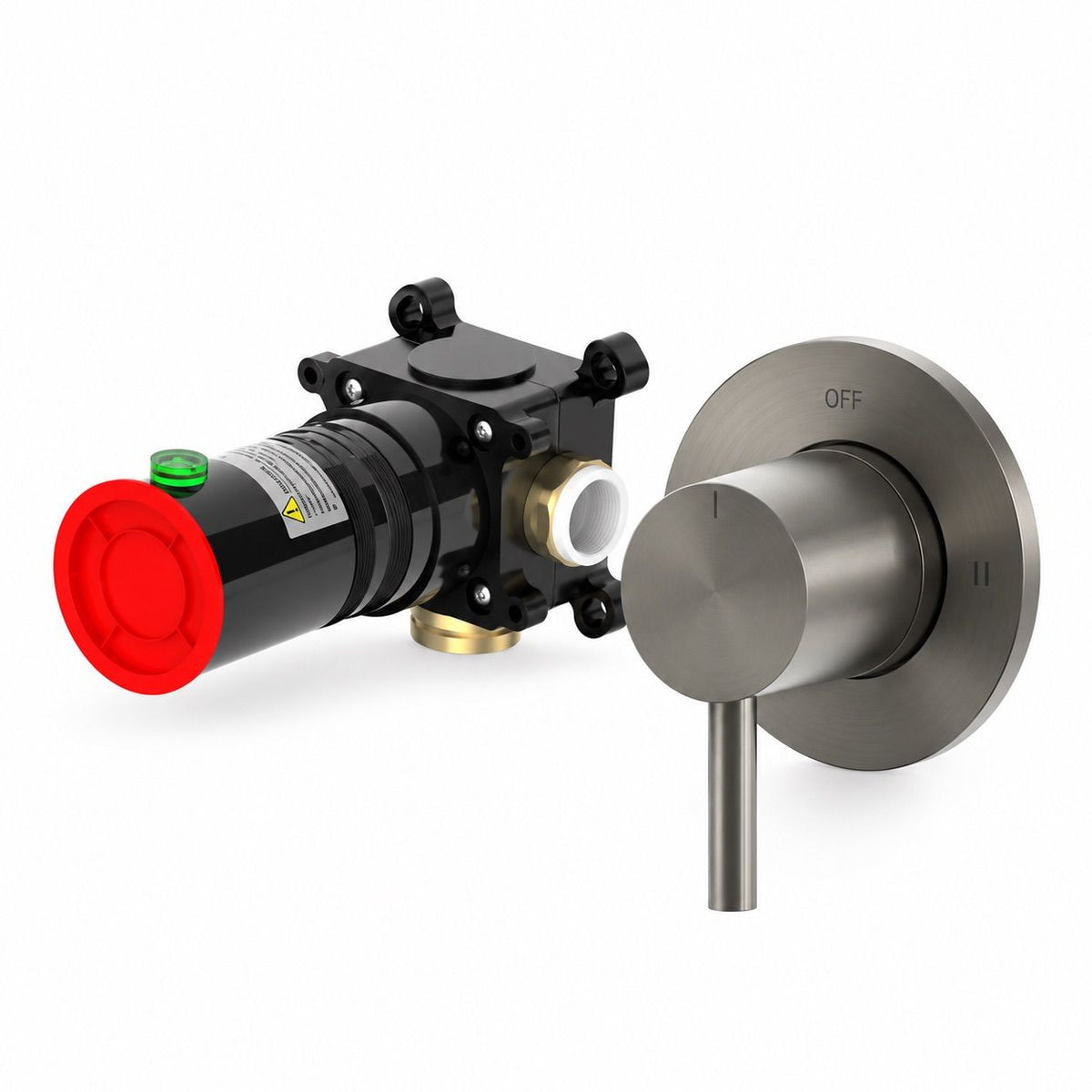 Comando deviatore a muro Levante canna fucile acciaio 316L