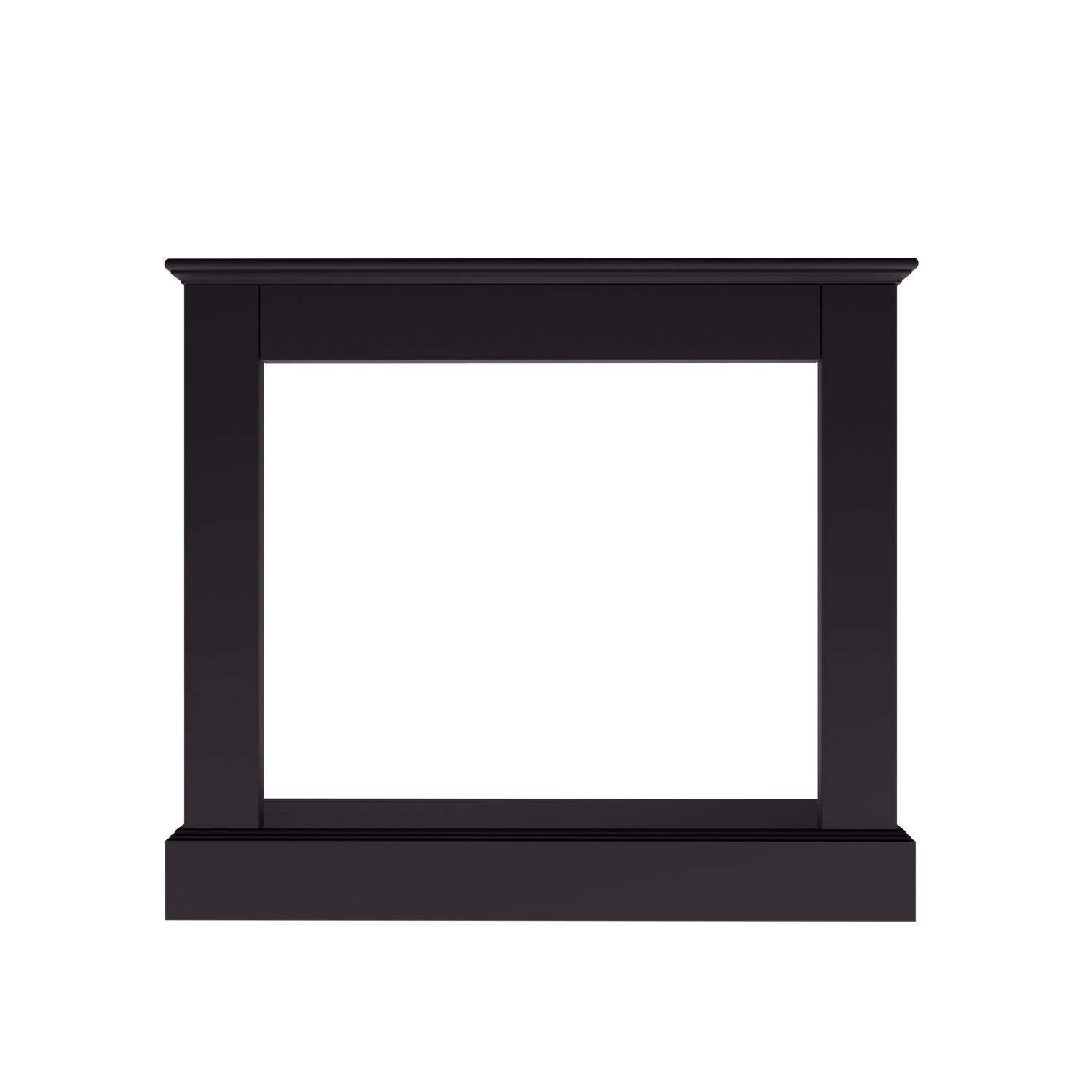 Elevate il vostro spazio con la cornice per caminetto Camillo Nera materiali di alta qualita design elegante e durabilita per ambienti privati e professionali