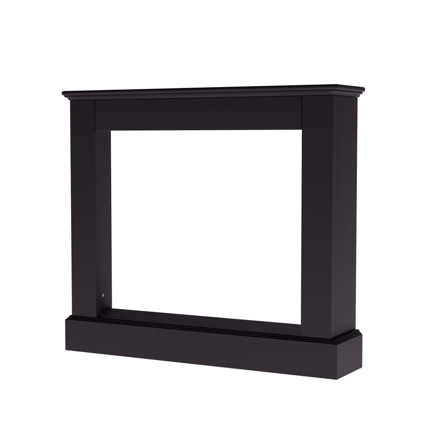 Elevate il vostro spazio con la cornice per caminetto Camillo Nera materiali di alta qualita design elegante e durabilita per ambienti privati e professionali