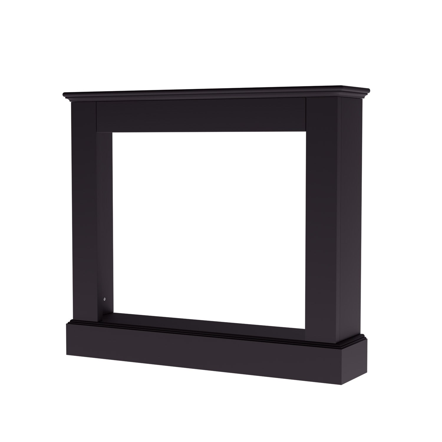 Elevate il vostro spazio con la cornice per caminetto Camillo Nera materiali di alta qualita design elegante e durabilita per ambienti privati e professionali