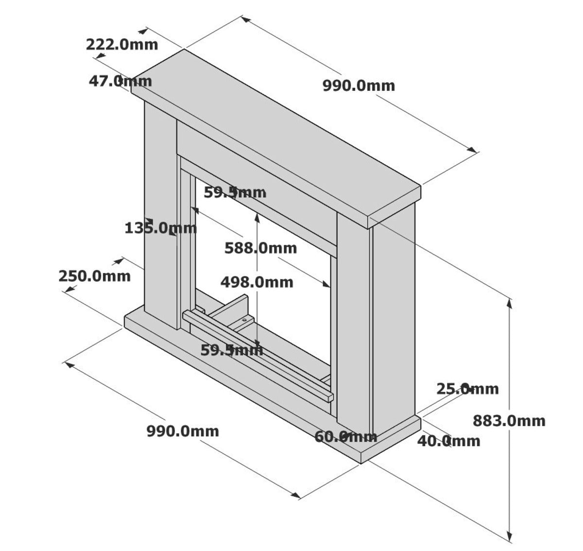 Cornice Ugo Cenere Per Caminetti Eleganza e Durabilita