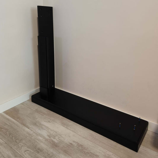 Discover The Deep Black MDF Wood Mantel For C Fireplaces