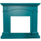 Cornice Blu Turchese Per Caminetto Cetona Eleganza e Qualita