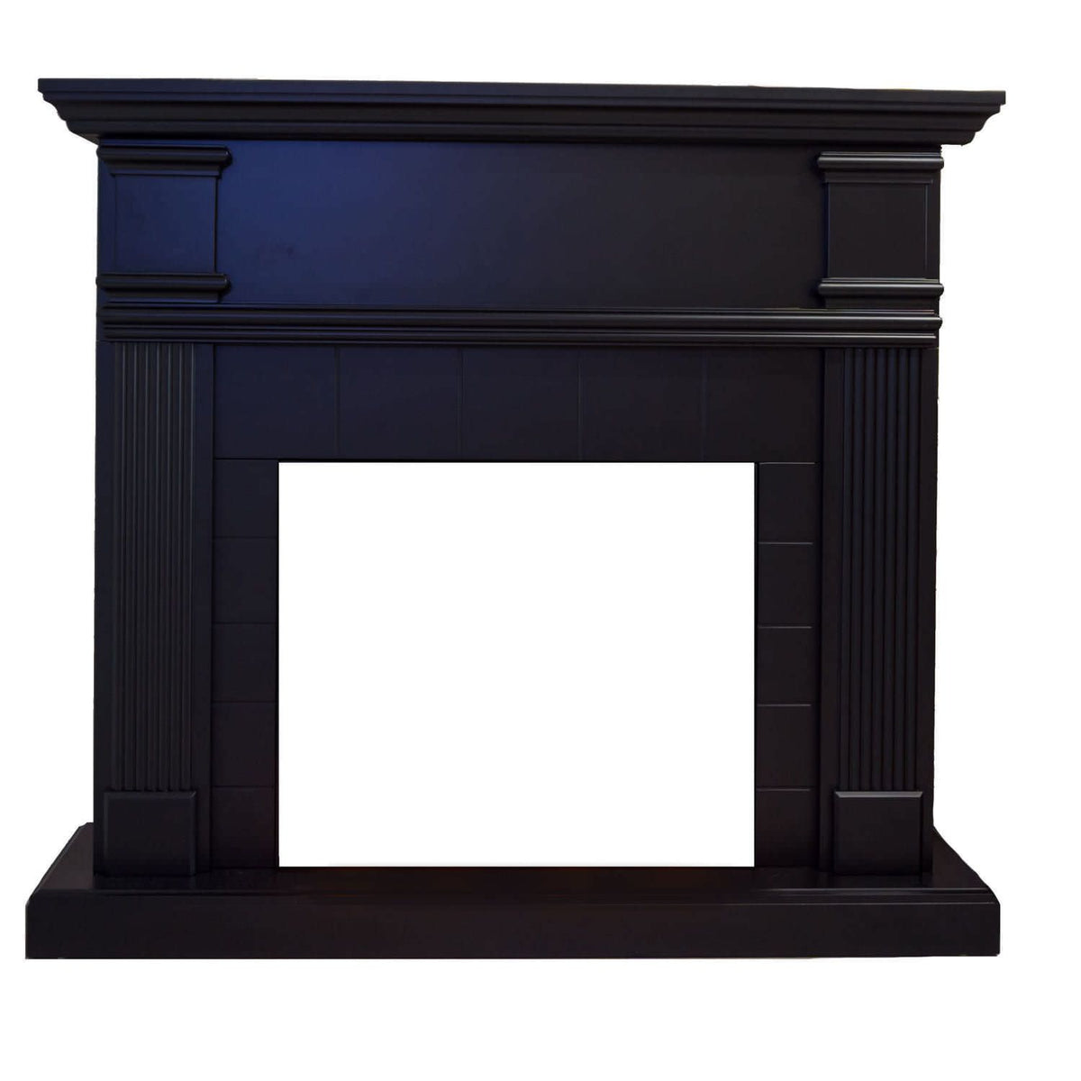 Scopri La Cornice In Legno Mdf Nero Profondo Per Caminetti C