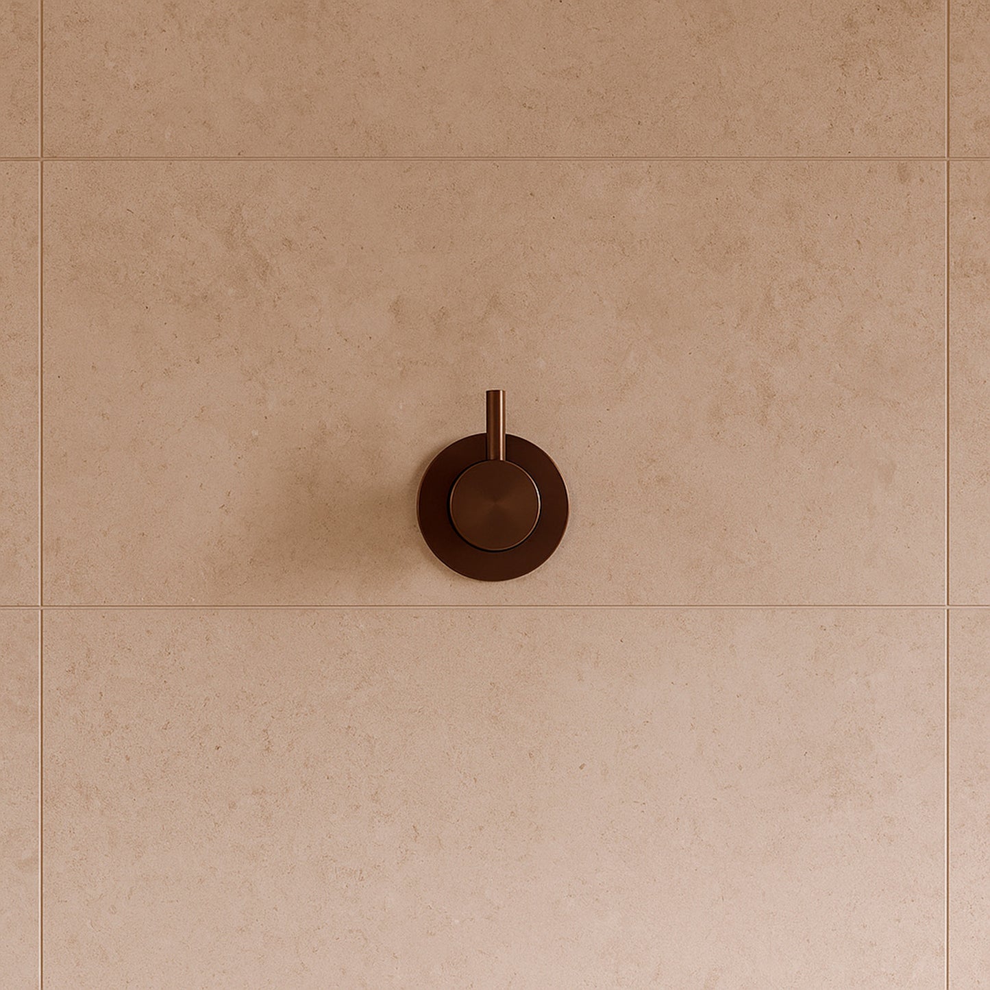 Deviatore da muro Levante Inox 316L Oro Rosa eleganza e resistenza
