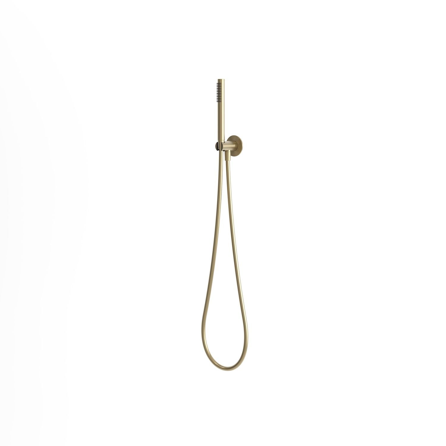 rociador de mano flexible de pared en oro, elegancia y durabilidad