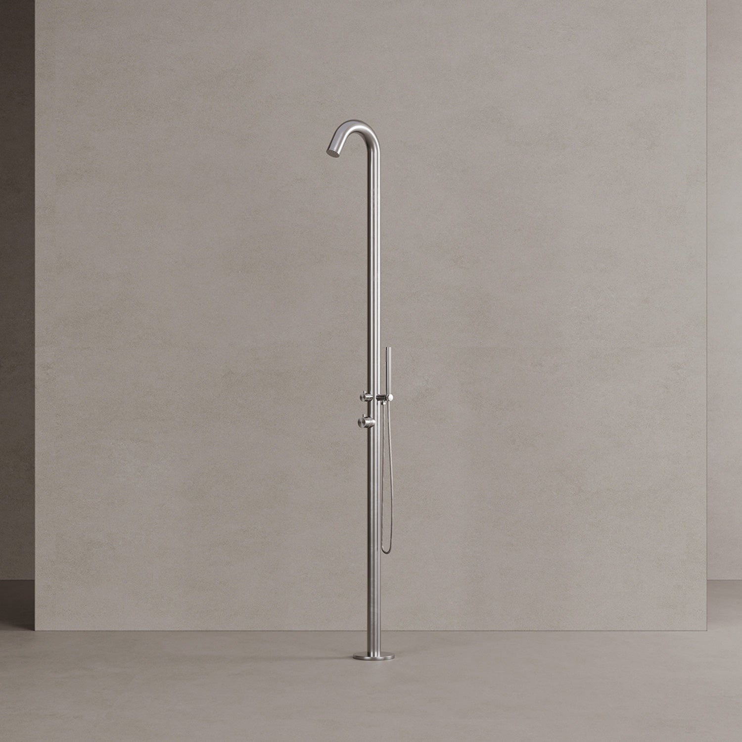 Doccia Esterna In Acciaio Inox Satinato Sined Alghero Eleganza Resistenza e Funzionalita Per Il Tuo Spazio Esterno Acquista Ora Con Spedizione Veloce e Garanzia Postvendita