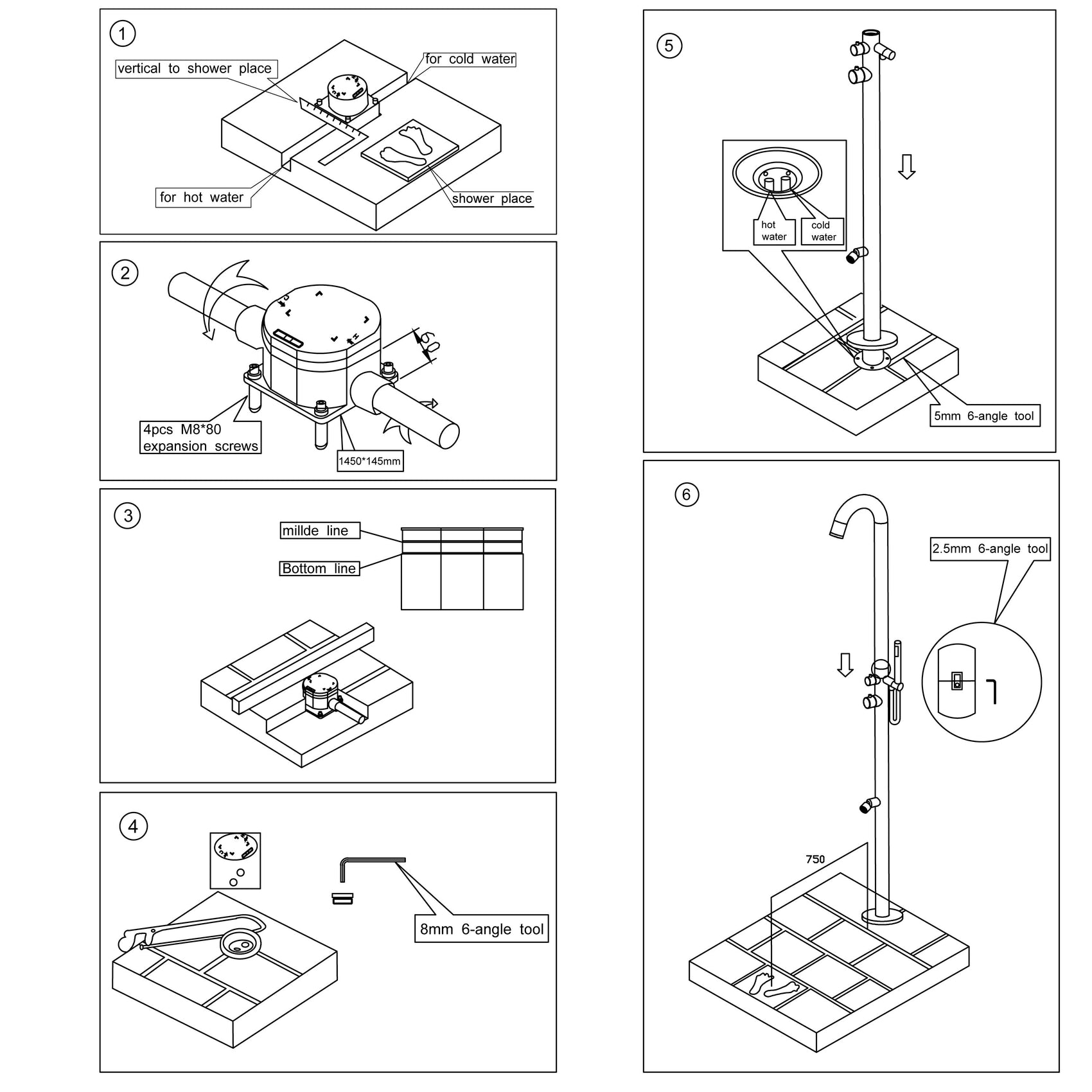 Doccia Da Giardino Nera In Acciaio Inox Aisi 316l Con Miscelatore e Doccetta Design Elegante e Resistente Per Esterni e Interni Acquista Ora Con Spedizione Gratuita e Garanzia Postvendita
