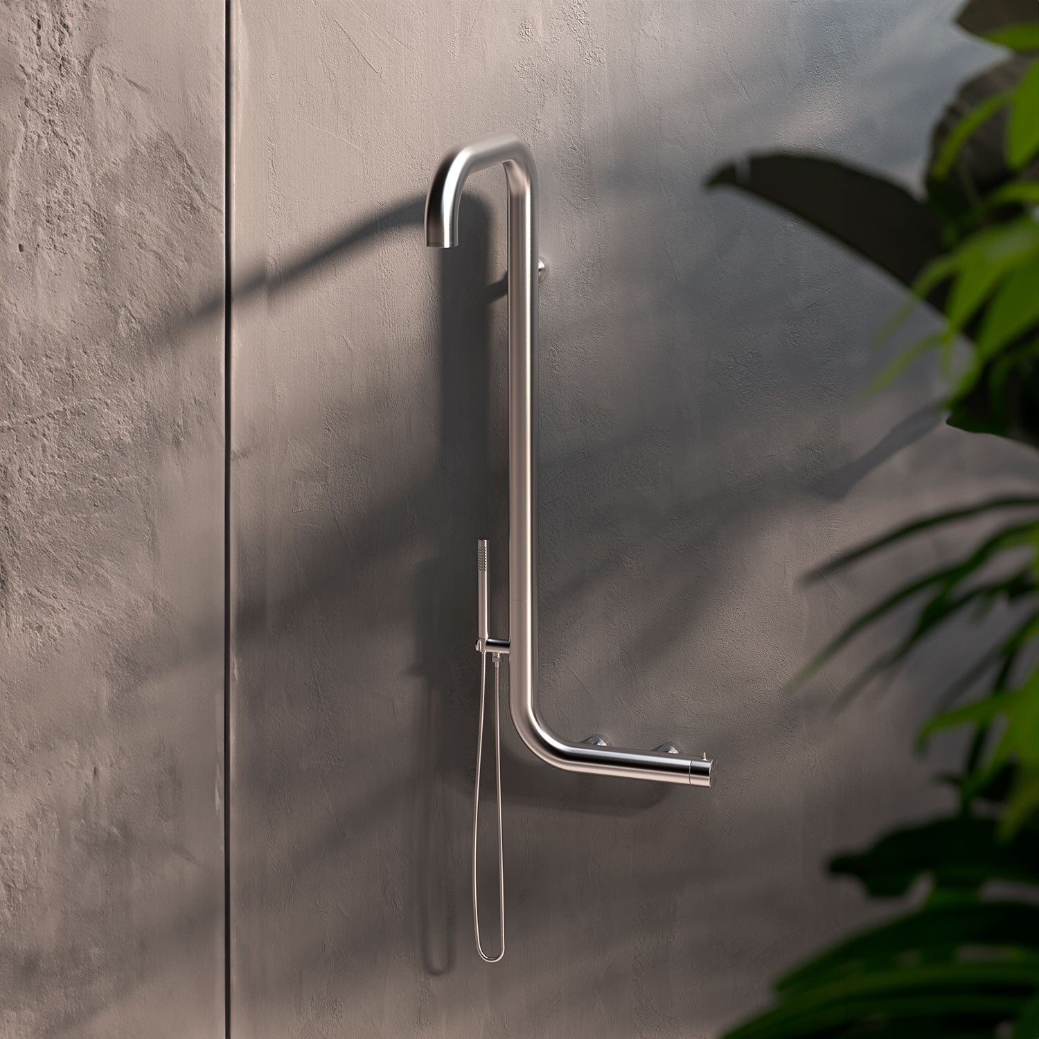 Doccia Esterna a Muro In Acciaio Inox 316l Design Elegante e Resistente Ideale Per Interni Ed Esterni Acquista Ora Con Spedizione Gratuita e Garanzia Postvendita