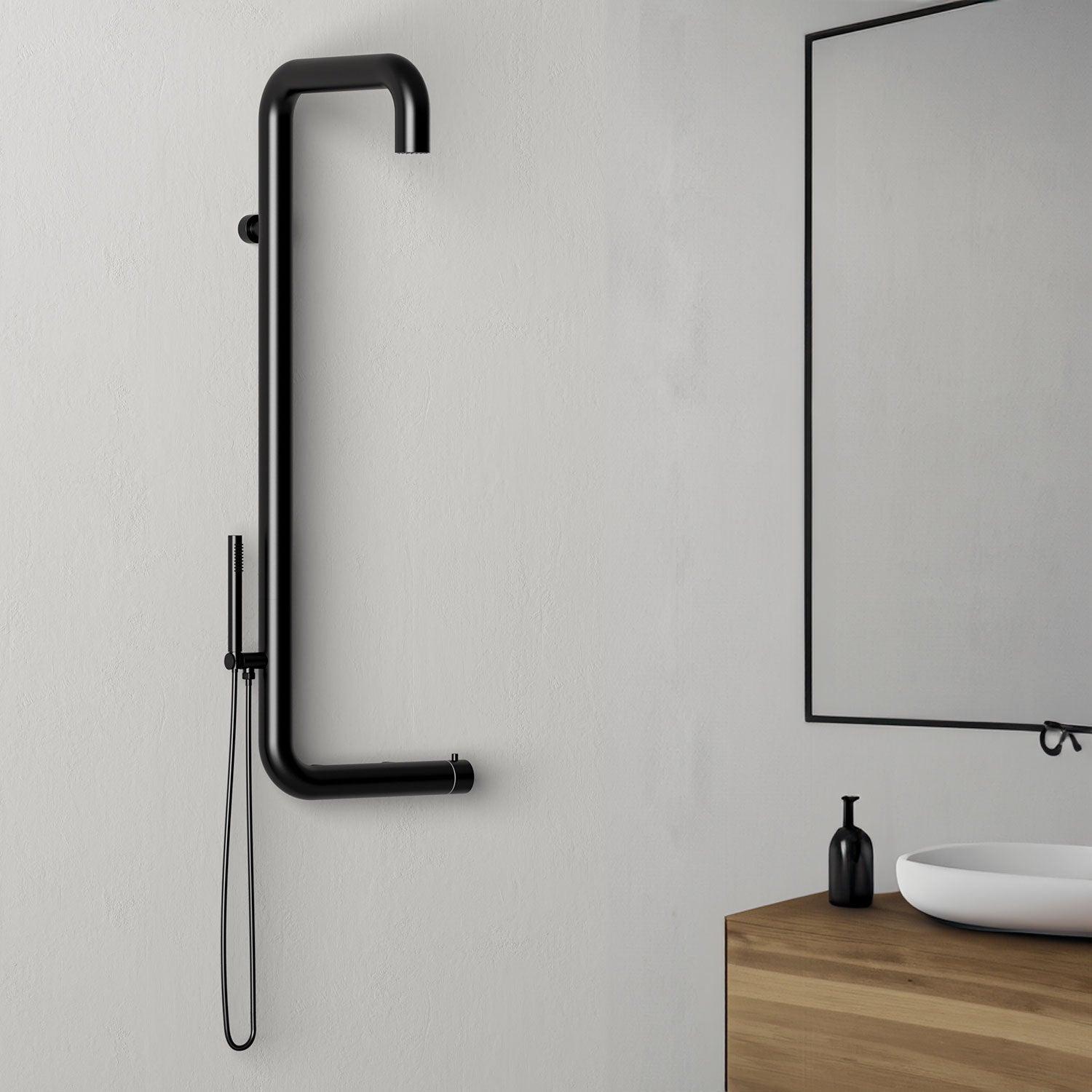 Doccia Sined Arborea Nera Eleganza e Qualita Per Il Tuo Bagno