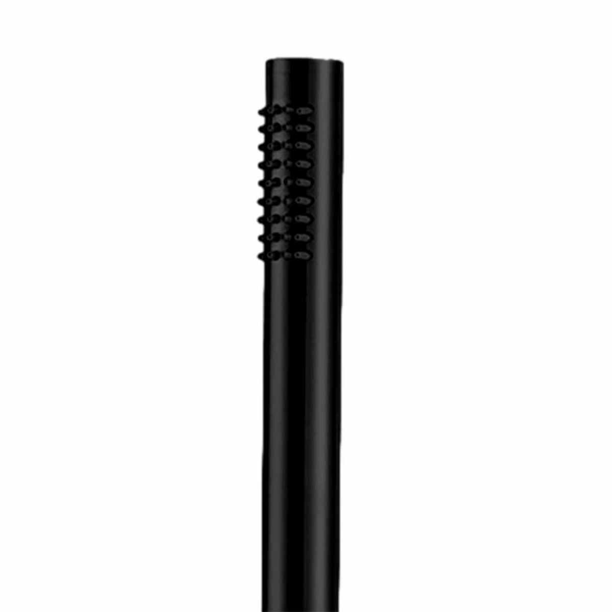 Doccia Nera In Acciaio Inox 316l Con Soffione e Doccino