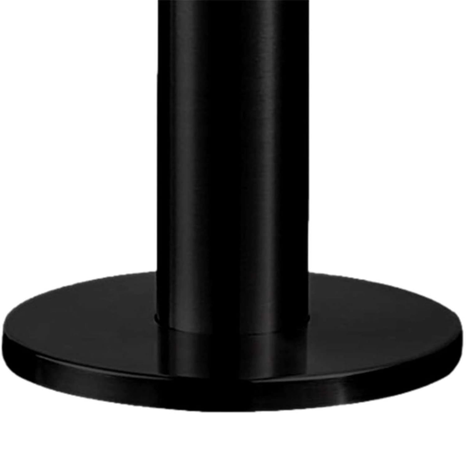Doccia Nera In Acciaio Inox 316l Con Soffione e Doccino