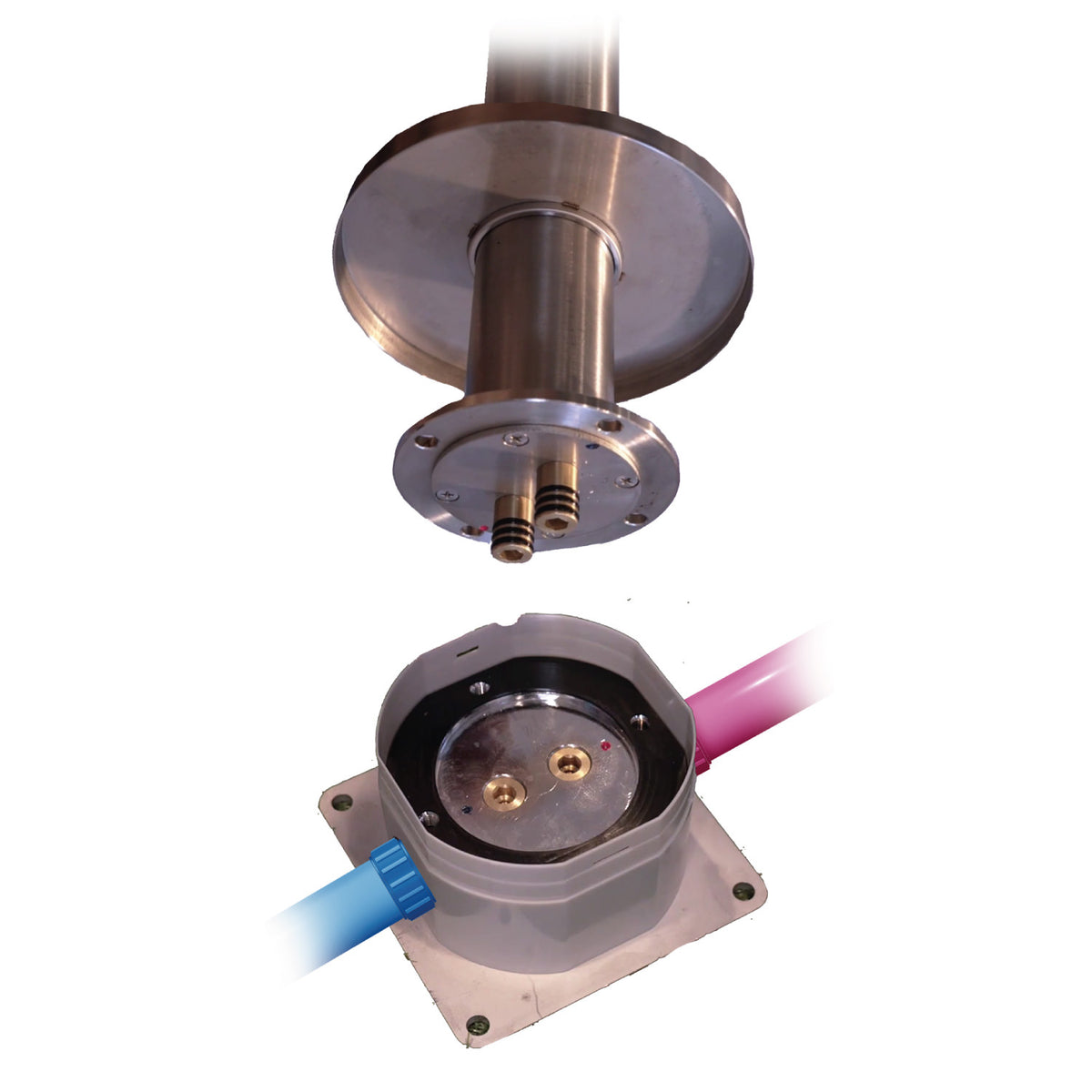 Sistema Di Fissaggio Rapido Per Docce Inox Sined Cbox Instal