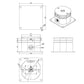 Sistema Di Fissaggio Rapido Per Docce Inox Sined Cbox Installazione Sicura e Design Elegante
