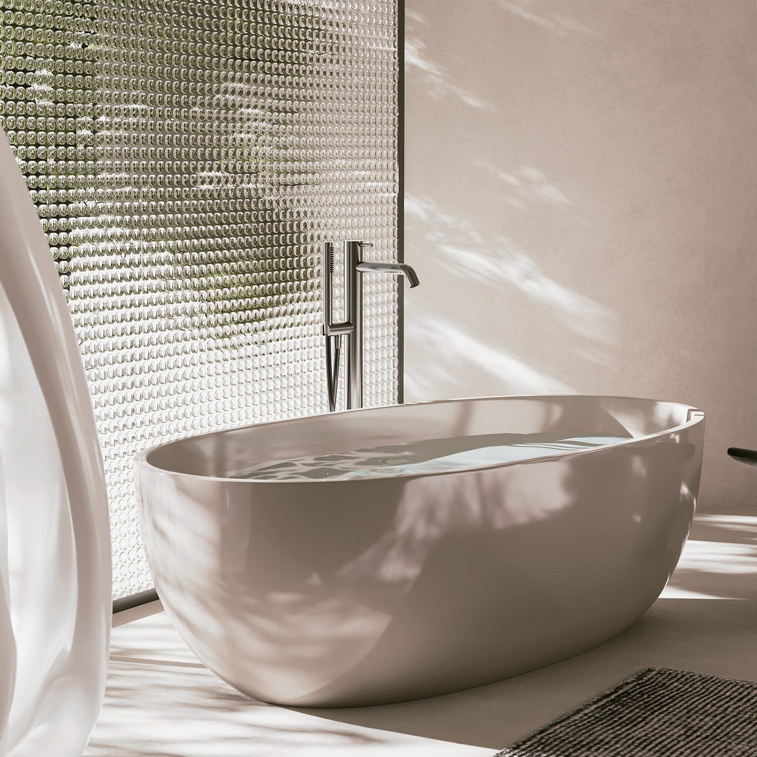 Minidoccia inox Sined eleganza e funzionalita per il tuo ambiente