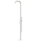 Doccia Chia Bianca Inox 316l Eleganza e Durabilita Per Esterni