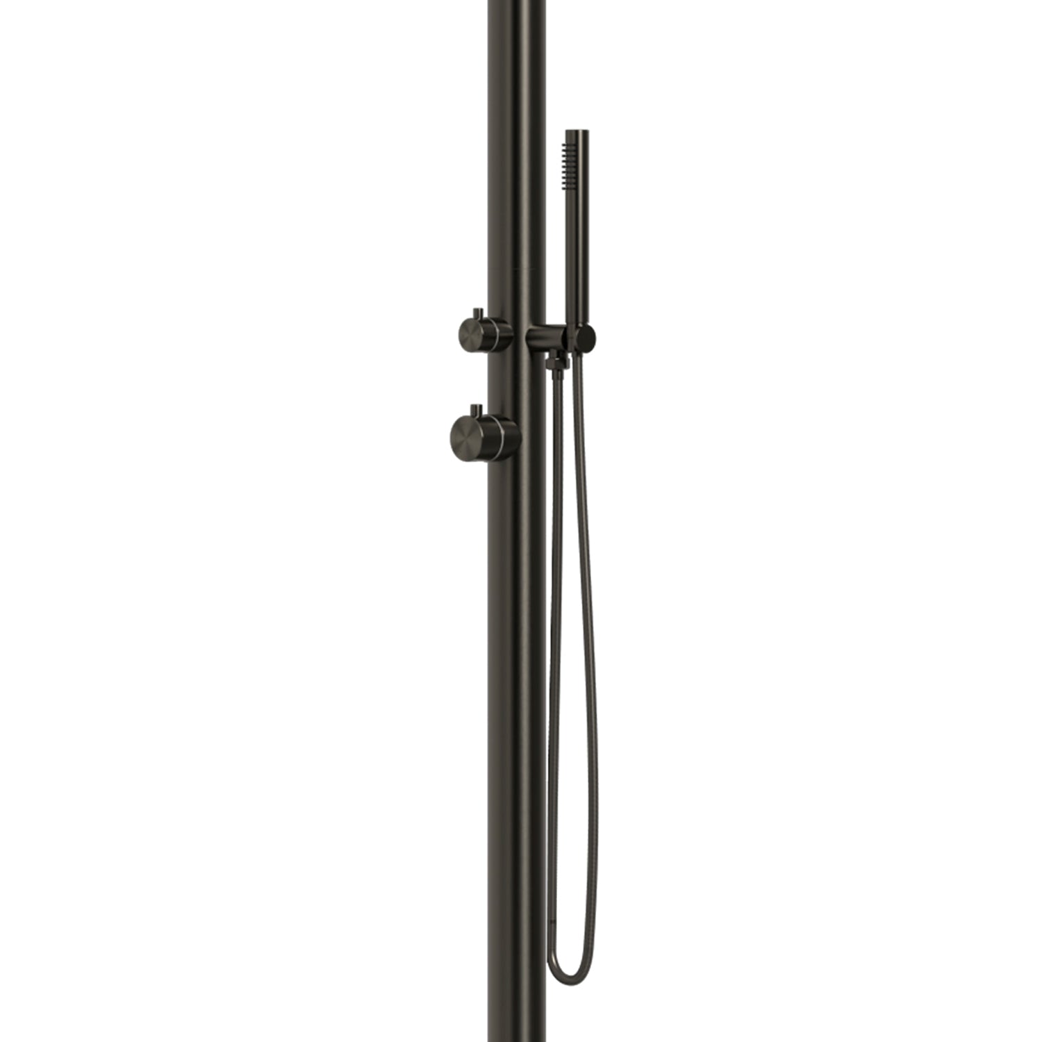 Doccia Inox Canna Di Fucile Per Esterni Design Elegante e Resistente