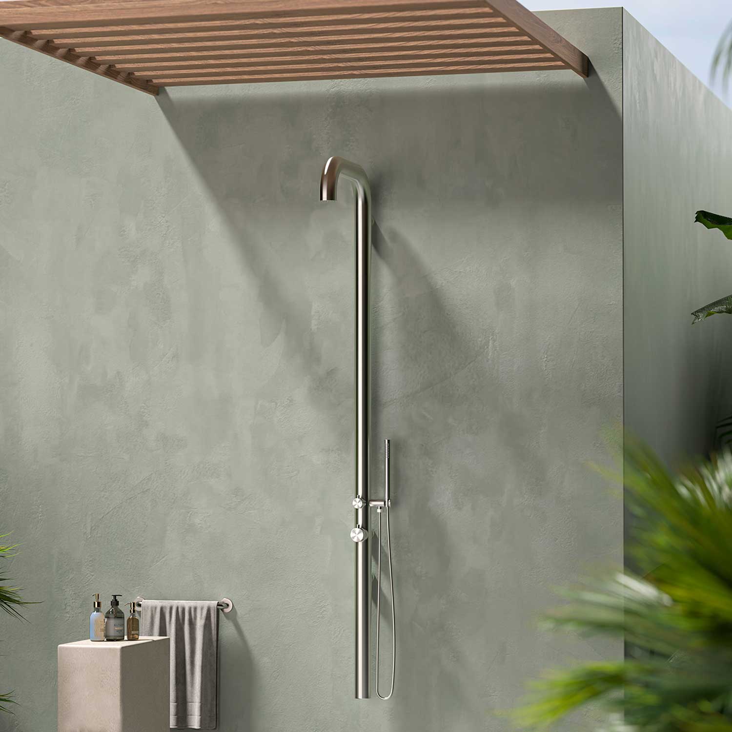 Doccia Chia Inox Eleganza e Resistenza Per Casa e Giardino