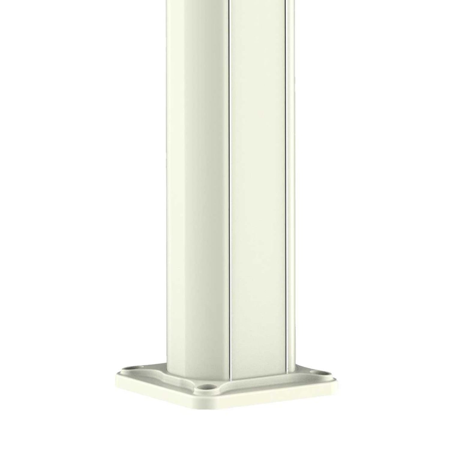 Doccia Solare Ecologica In Alluminio Bianca Sined Dafne Con Soffione Rotondo Da 20 Cm Miscelatore e Rubinetto Lavapiedi Struttura Curva In Alluminio Per Esterni Serbatoio Da 35 Litri Altezza 226 Cm Ideale Per Bordo Piscina Giardino Beb Hotel Cam