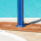 Doccia Solare Ecologica In Alluminio Blu Con Soffione Da 20 Cm Miscelatore Rubinetto Lavapiedi e Struttura Curva Per Esterni Serbatoio Da 35 Litri Altezza 226 Cm Ideale Per Piscine Giardini Hotel e Campeggi Acquista Ora Per Un Investimento Sicuro