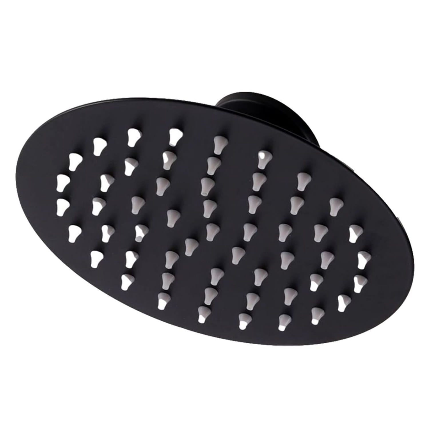 Doccia Solare Nera In Alluminio Da 35 Litri Con Soffione Da 20 Cm Miscelatore e Rubinetto Lavapiedi Ideale Per Esterni Come Piscine Giardini Hotel e Campeggi