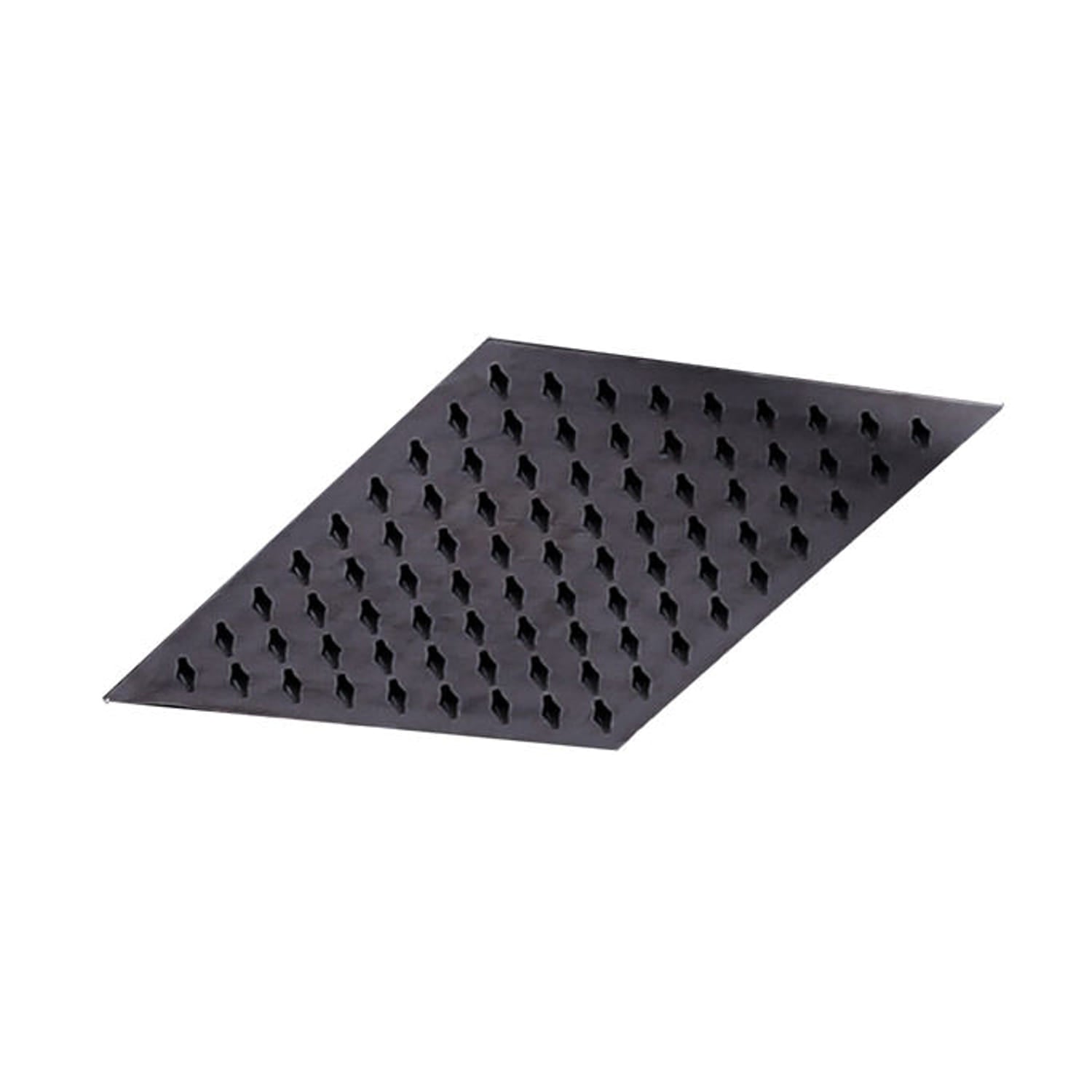 Doccia Solare Grigia In Alluminio Con Fascia Legno e Soffione Quadrato