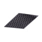 Doccia Solare Grigia In Alluminio Con Fascia Legno e Soffion