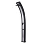 Doccia Solare Nera In Alluminio 40 Litri Con Fascia Inox