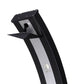 Doccia Solare Nera In Alluminio 40 Litri Con Fascia Inox