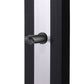 Doccia Solare Nera In Alluminio 40 Litri Con Fascia Inox
