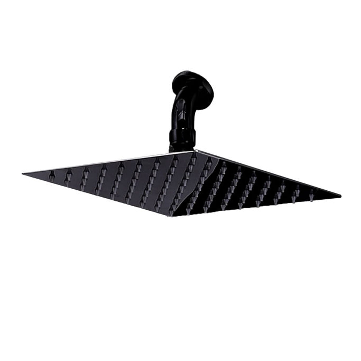 Doccia Solare Nera In Alluminio 40 Litri Con Fascia Inox