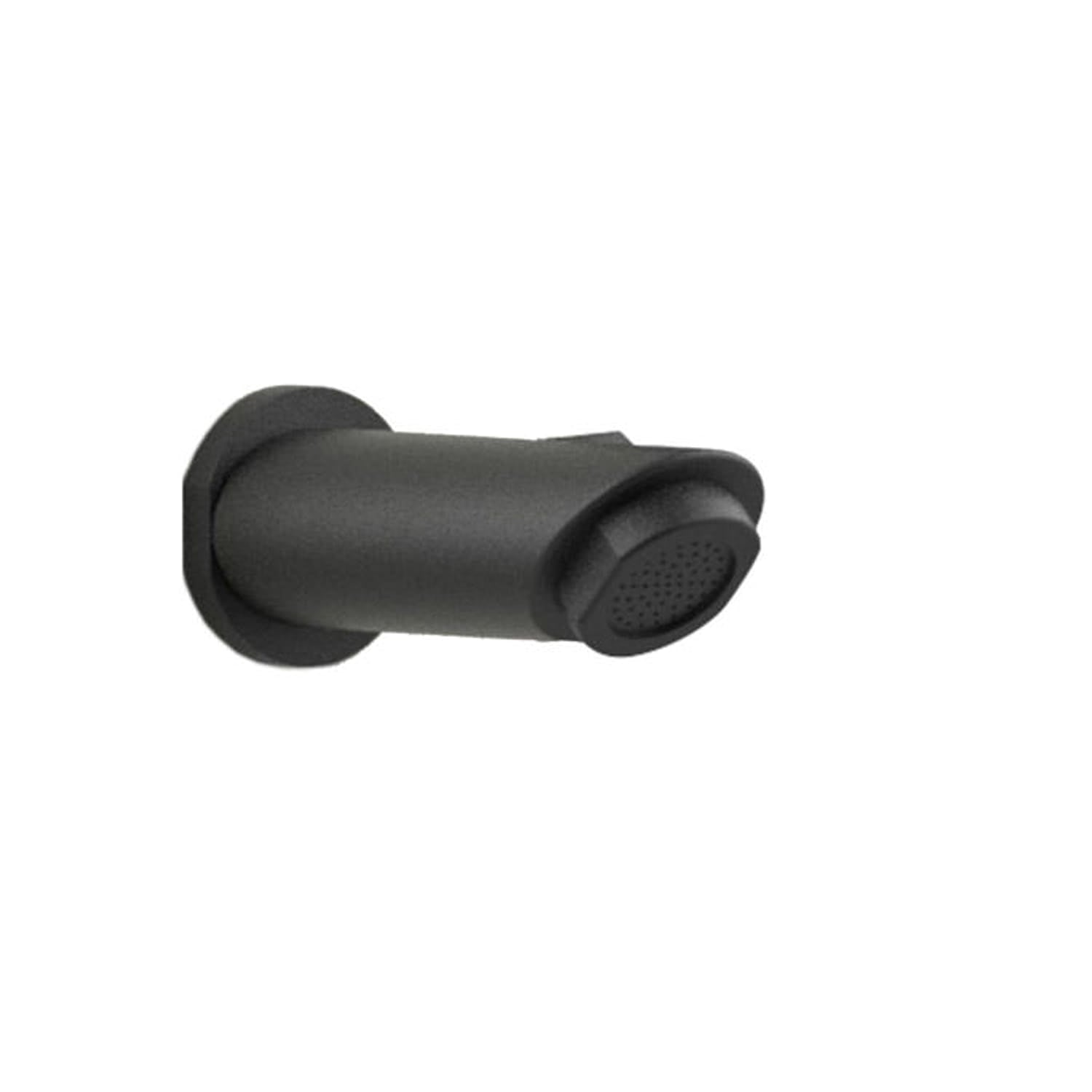 Doccia Solare Nera In Alluminio 40 Litri Con Fascia Inox