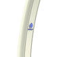 Doccia Solare In Alluminio Bianca Da 25 Litri Con Soffione Rotondo Da 15 Cm Miscelatore e Rubinetto Lavapiedi Struttura Curva Per Esterno Altezza 226 Cm Ideale Per Piscine Giardini Beb Hotel e Campeggi Acquisto Sicuro Consegna Veloce e Garanzia