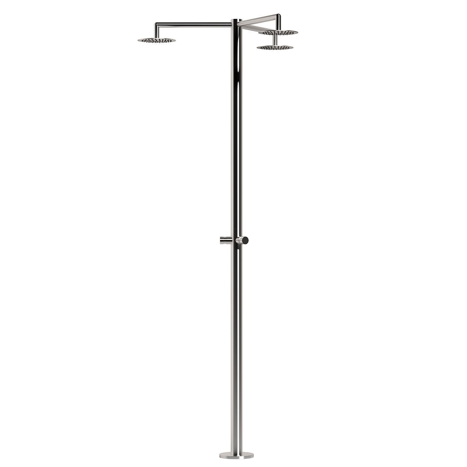 Doccia Esterna Inox Cerbero 3t Eleganza e Robustezza