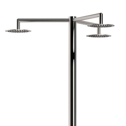 Doccia Esterna Inox Cerbero 3t Eleganza e Robustezza