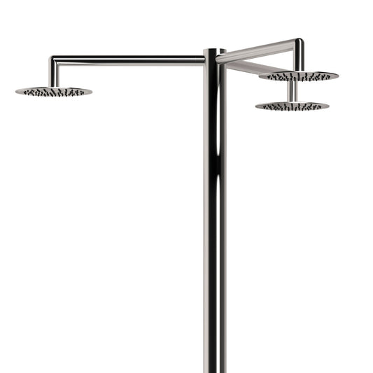 Doccia Esterna Inox Cerbero 3t Eleganza e Robustezza
