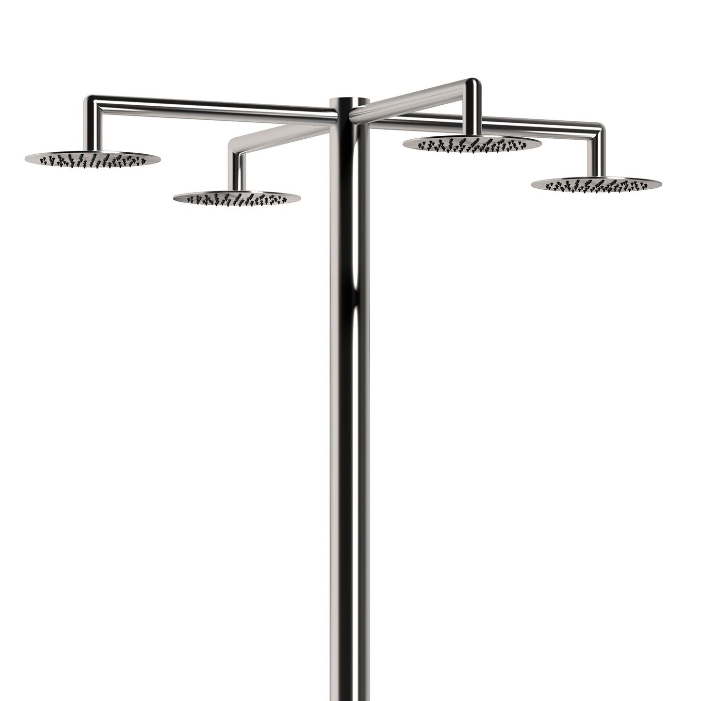 Doccia Esterna Inox Idra 4 Getti Eleganza e Durabilita